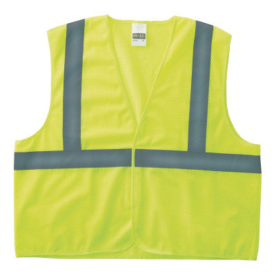 Anchor Brand Class 2 Super Econo Safety Vests with Hook and Loop Closure