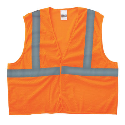 Anchor Brand Class 2 Economy Safety Vests with Hook and Loop Closure
