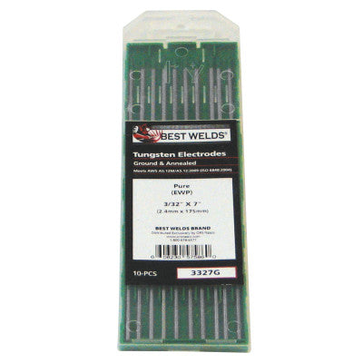 Best Welds Pure Ground Tungsten Electrodes