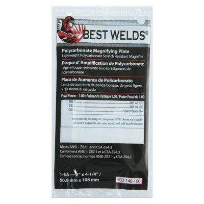 Best Welds Plastic Magnifier Plate