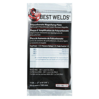 Best Welds Plastic Magnifier Plate