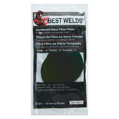 Comfort Eye Protection Glass Filter Plates