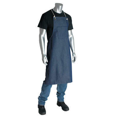 Comfort Clothing and Gloves Blue Denim Apron