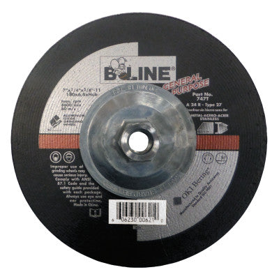 Bee Line Abrasives Depressed Center Grinding Wheels