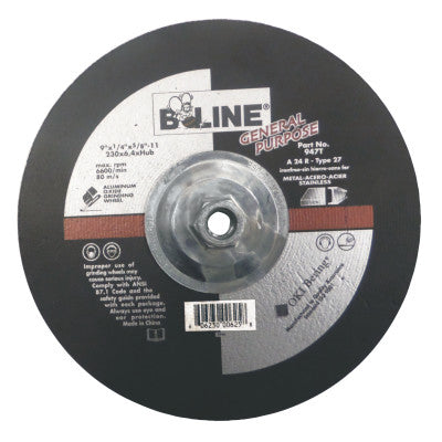 Bee Line Abrasives Depressed Center Grinding Wheels