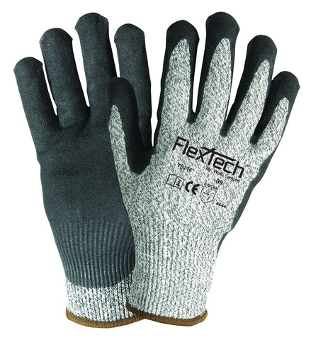 FlexTech™ Gloves with Sandy Nitrile Palm